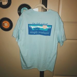 Simply Southern “Live like a Local” Oversized Tee